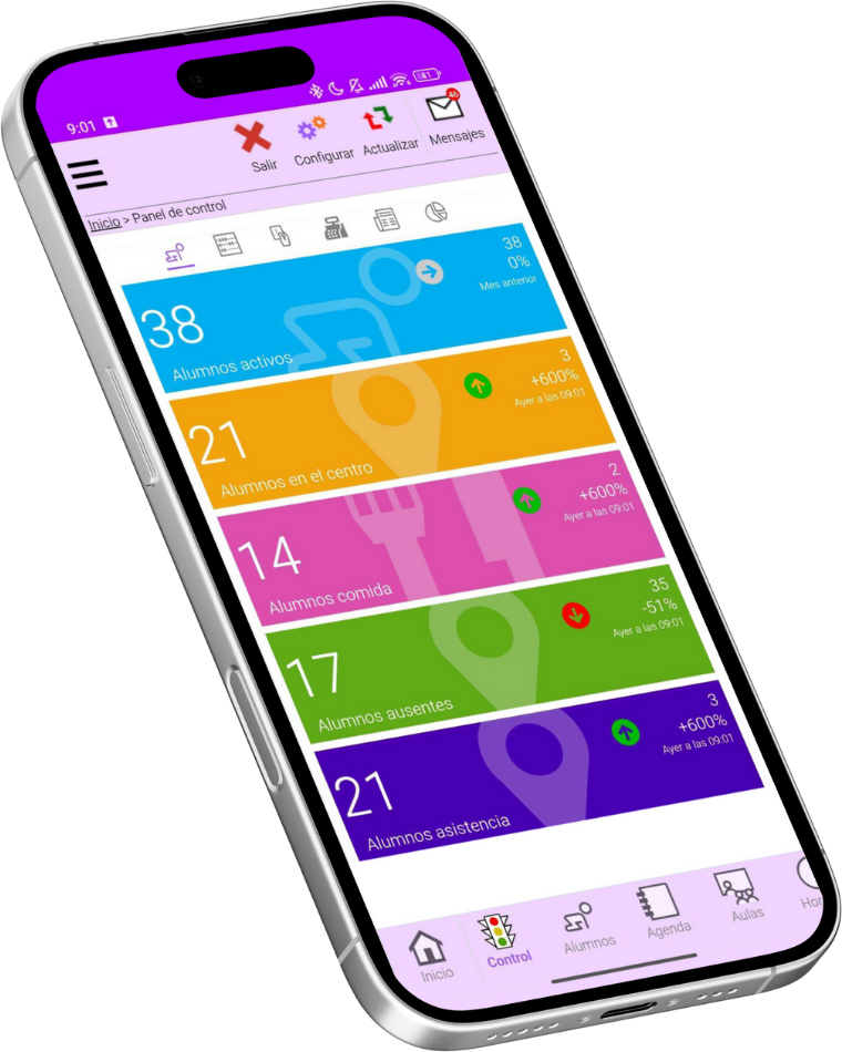 Imagen SocialKinder en movil
